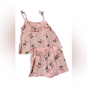 Two Piece Cherry Outfit